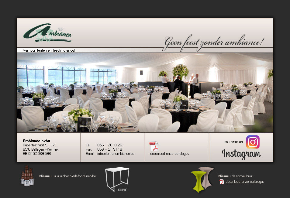 Tenten Ambiance - verhuur tenten en feestmateriaal